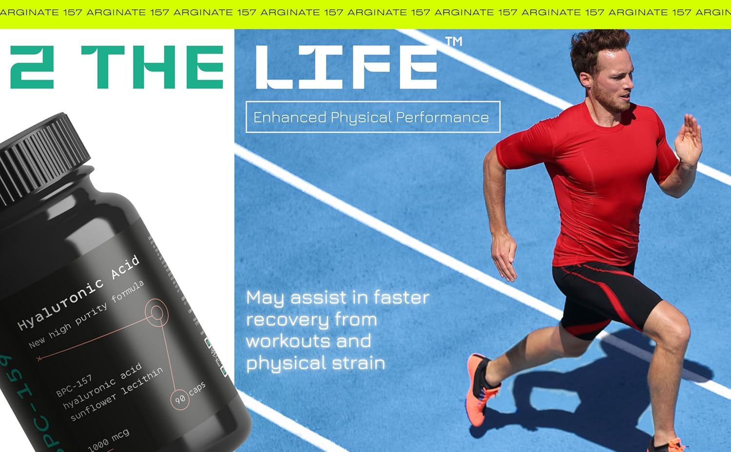 2THELIFE Protective Compound 1000mcg Gluten Free Supplement - 90 Capsules - Promotes Faster Recovery and Gut Healing