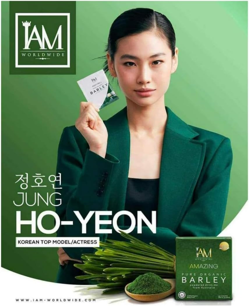 3 Boxes of XLXZHYF IAM Amazing Pure Barley Powdered Drink Mix - Imported from Australia