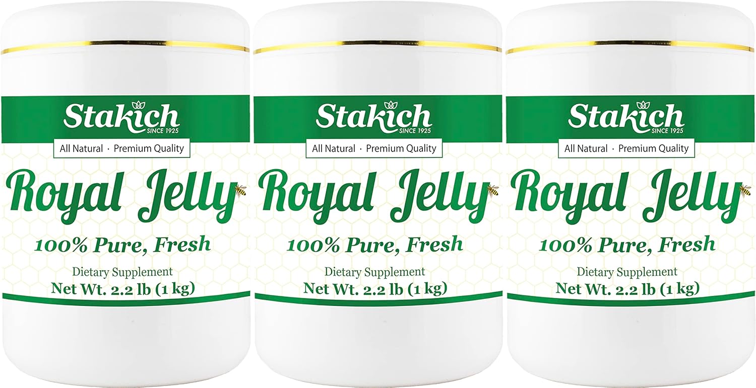 3 kg Stakich Fresh Royal Jelly - Pure, Natural Superfood Supplement