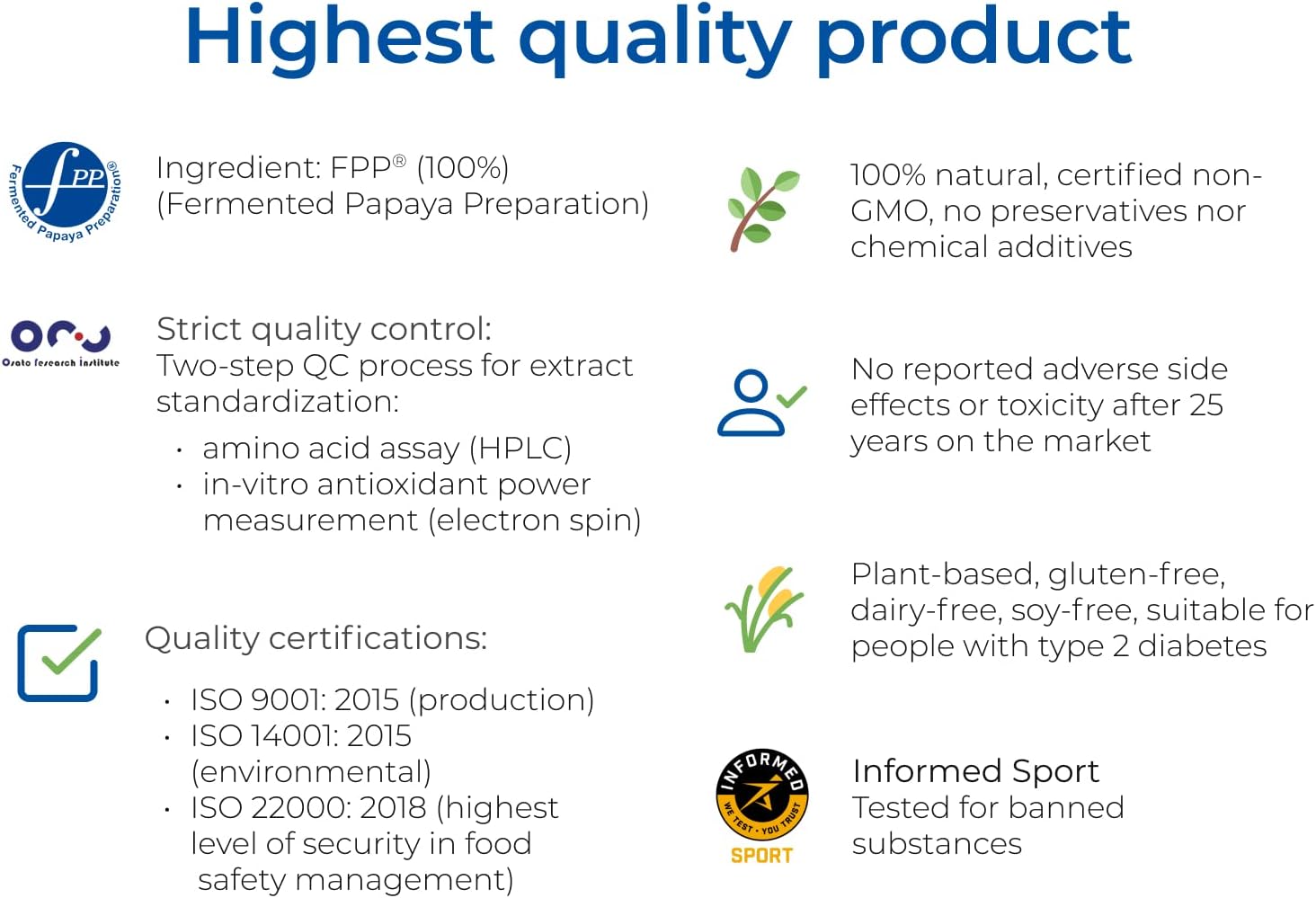 3-Month Supply of IMMUN'ÂGE Anti-Aging & Immune Support Supplement - Japanese Fermented Papaya Powder - 90 Packets - Cellular Energy Booster