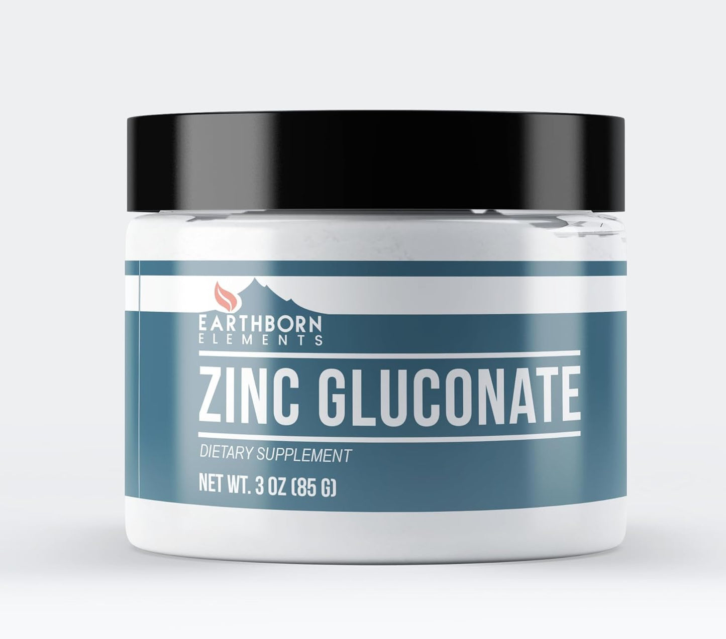 3 oz Earthborn Elements Zinc Gluconate - Pure Formula with Zero Fillers and Additives