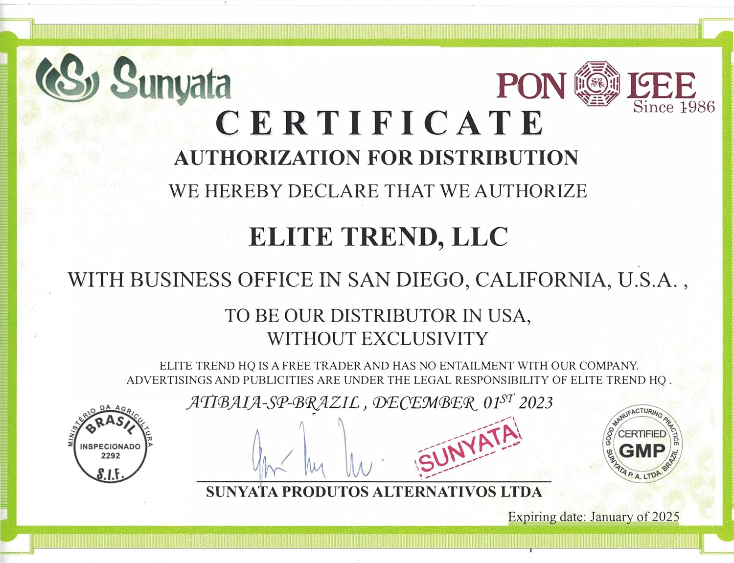 3 Pack of PON LEE Brazilian Green Bee Propolis Extract 30ML - 100% Organic, Alcohol-Free, High Artepillin-C Concentration