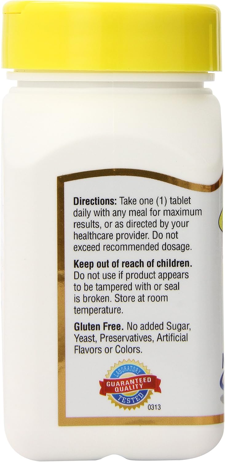 3 Packs of 21st Century B-12 500 mcg Tablets, 110 Tablets each