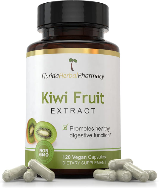 3 Packs of 360 Kiwi Fruit Extract Capsules 10:1, 500mg per Capsule - Florida Herbal Pharmacy
