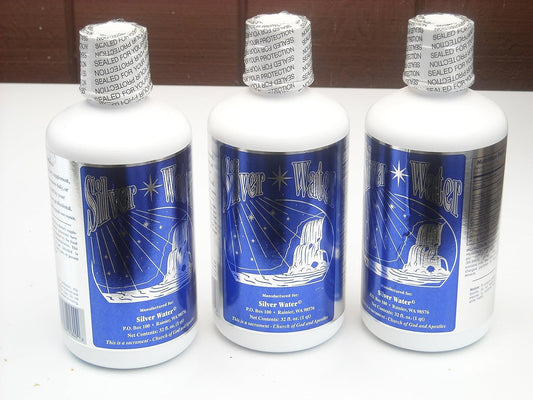 3 Quart CGAM Silver Water - Special Silver Water Formula