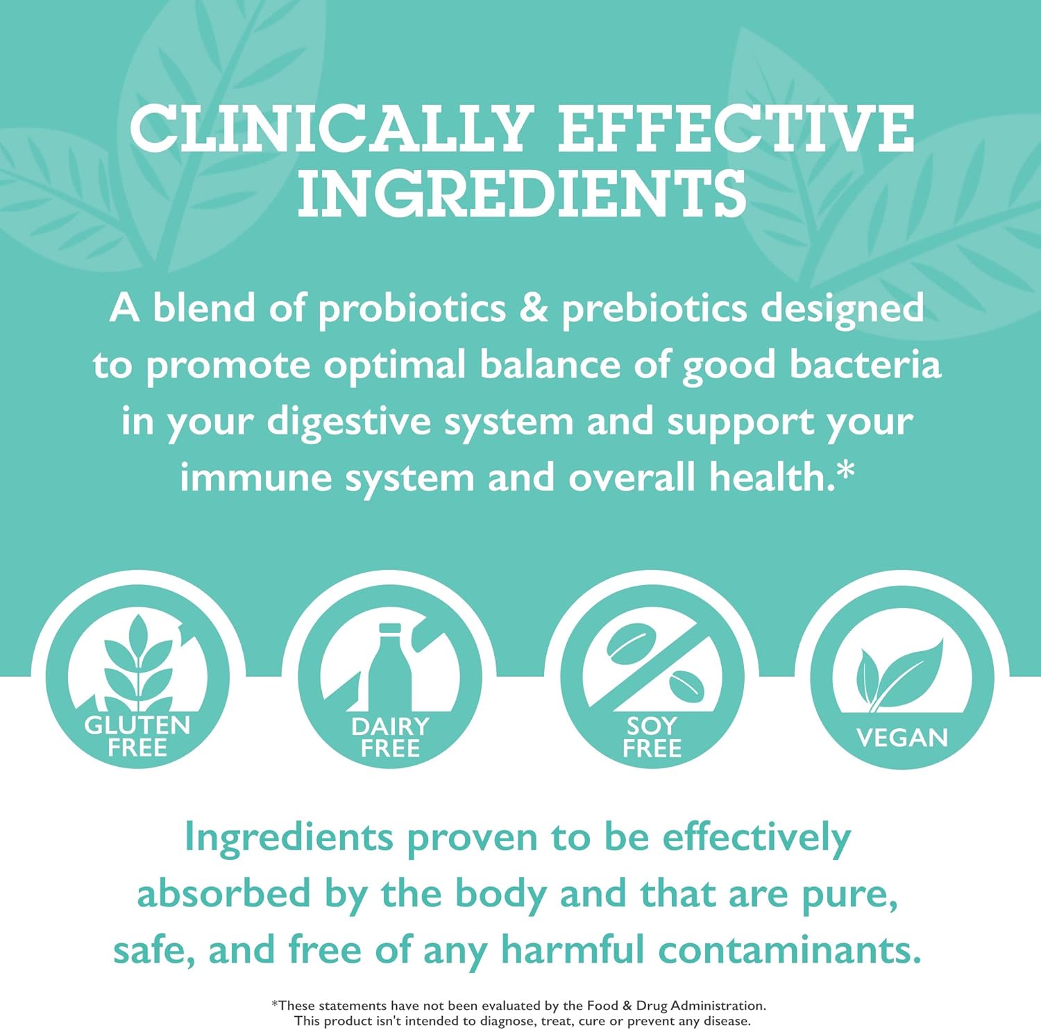 30 Billion CFU Previnex Probiotic with Prebiotics for Digestion & Immune Support