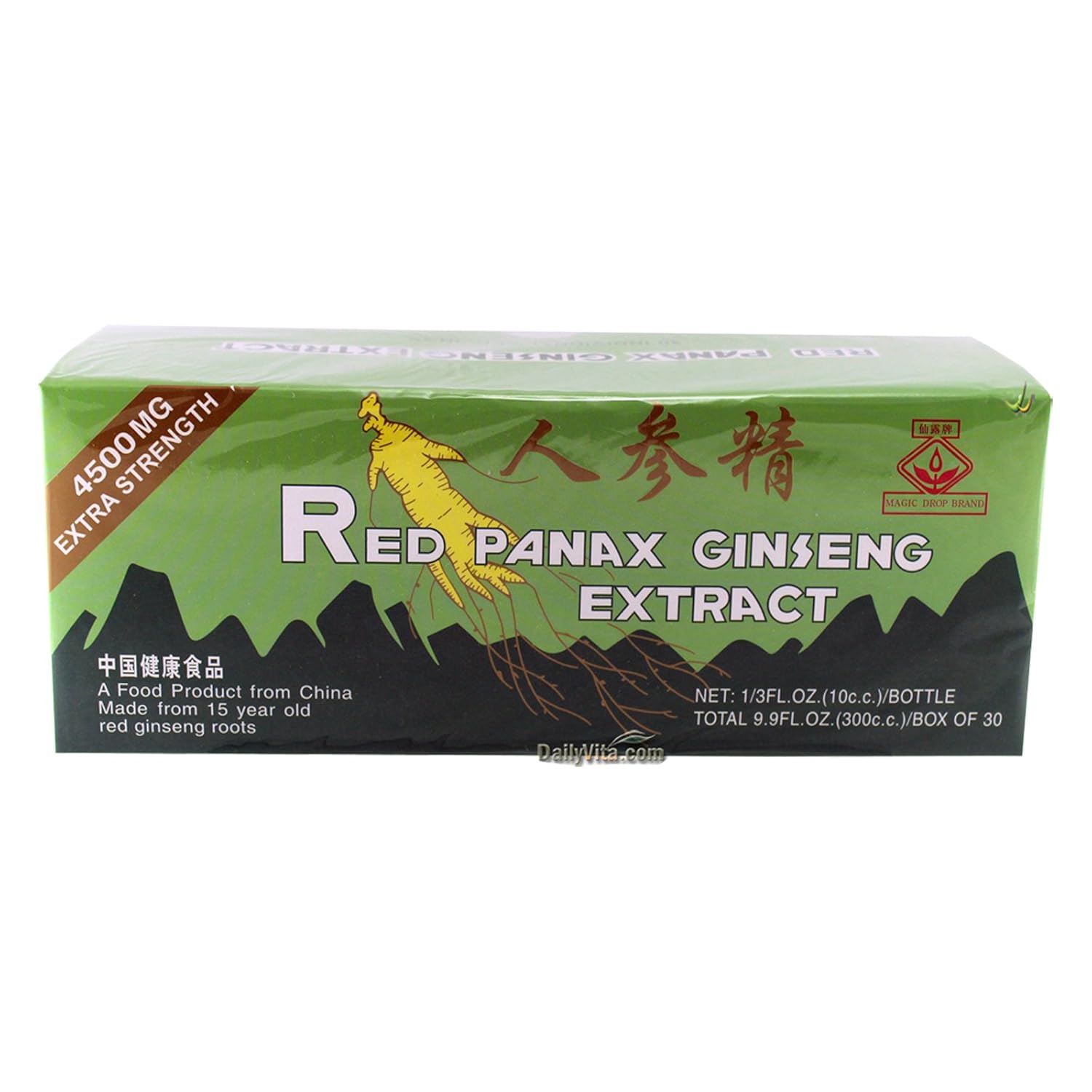 30 Boxes of rusepin Red Panax Ginseng Extract, 9.9 fl oz Each