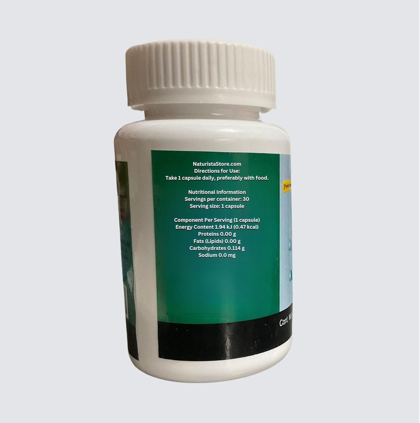 30 Capsules of Generic Nutrition Hyaluronic Acid with 860 mg Formula