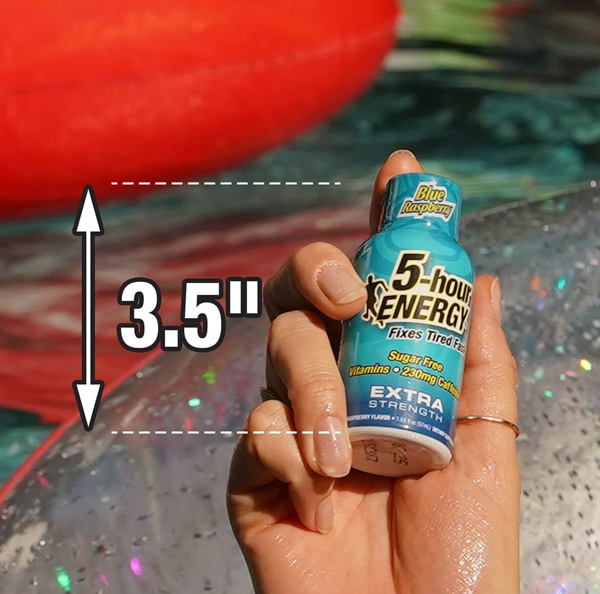 30 Count 5-Hour ENERGY Shots Blue Raspberry Extra Strength - Sugar-Free, Zero Calories Dietary Supplement with Amino Acids and B Vitamins to Boost Alertness and Energy