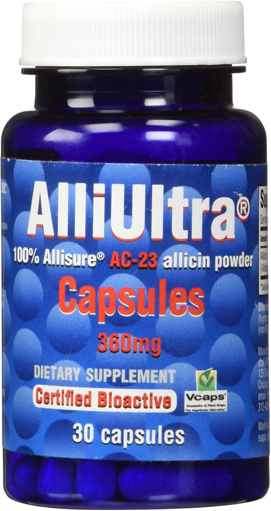 30 Count Allimax Alliultra Capsules - 360mg Strength
