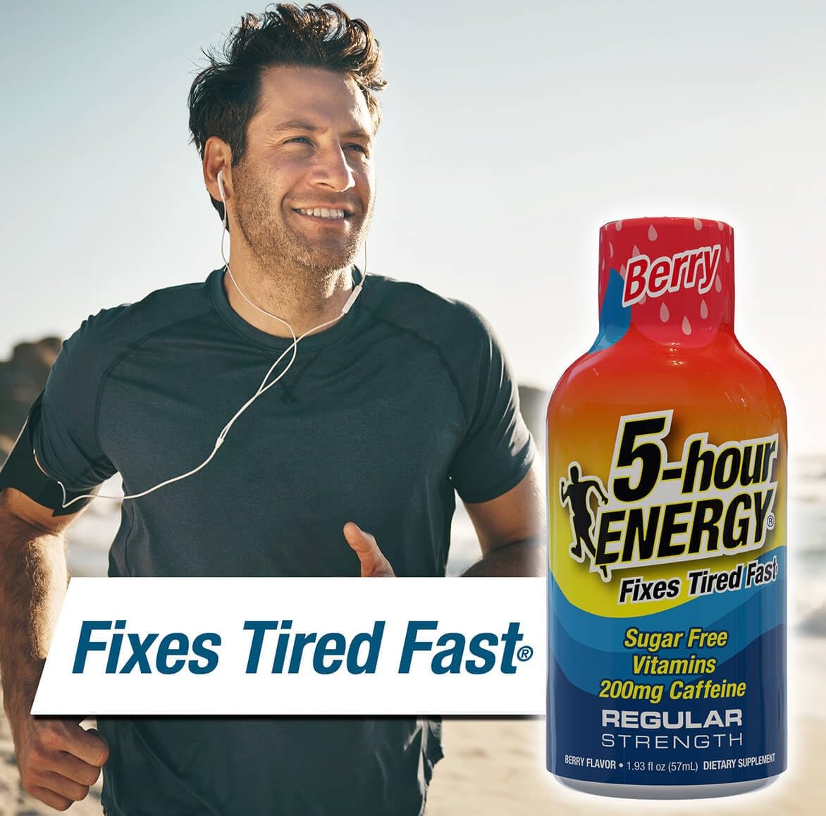 30 Count Berry Flavor 5-hour ENERGY Shots - Regular Strength Formula