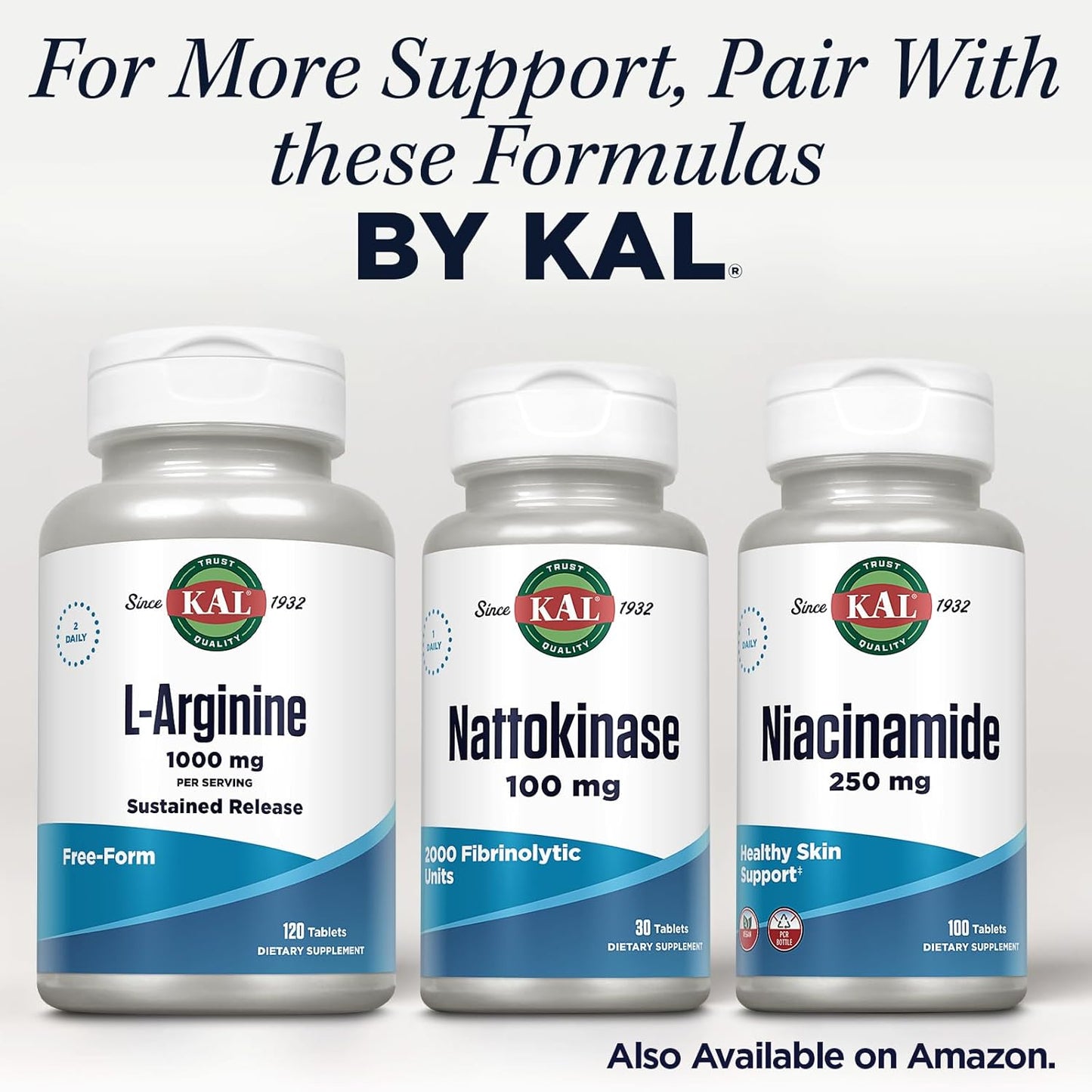 30 Count Kal Nattokinase Tablets - 100 Mg