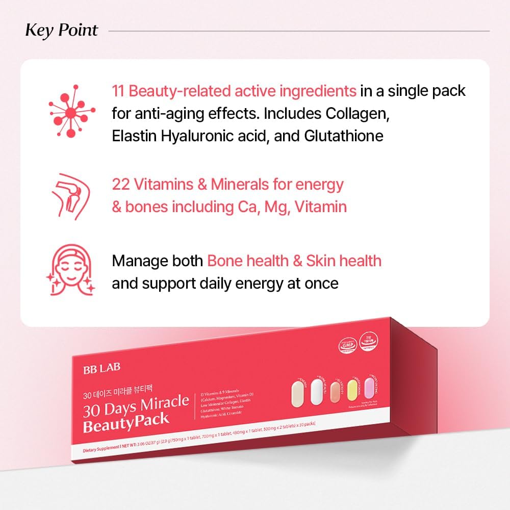 30-Day Goodnight Collagen Beauty Pack with Marine Collagen, Vitamin C, and Glutathione for Fast Absorption and Skin Elasticity