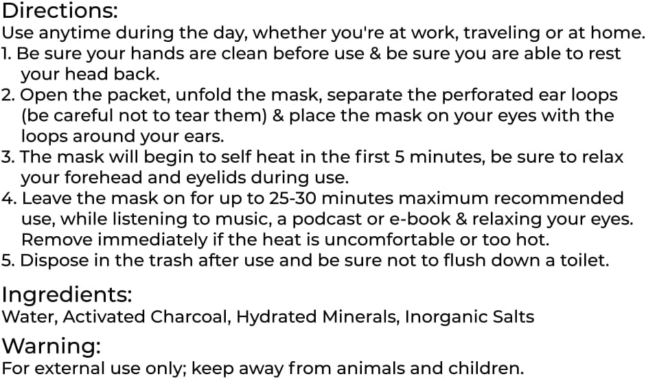 30-Day Supply Glitch Daily Eye Care Kit: Self-Heating Eye Mask, Eye Drops, Relief Gummies with Lutein & Zeaxanthin