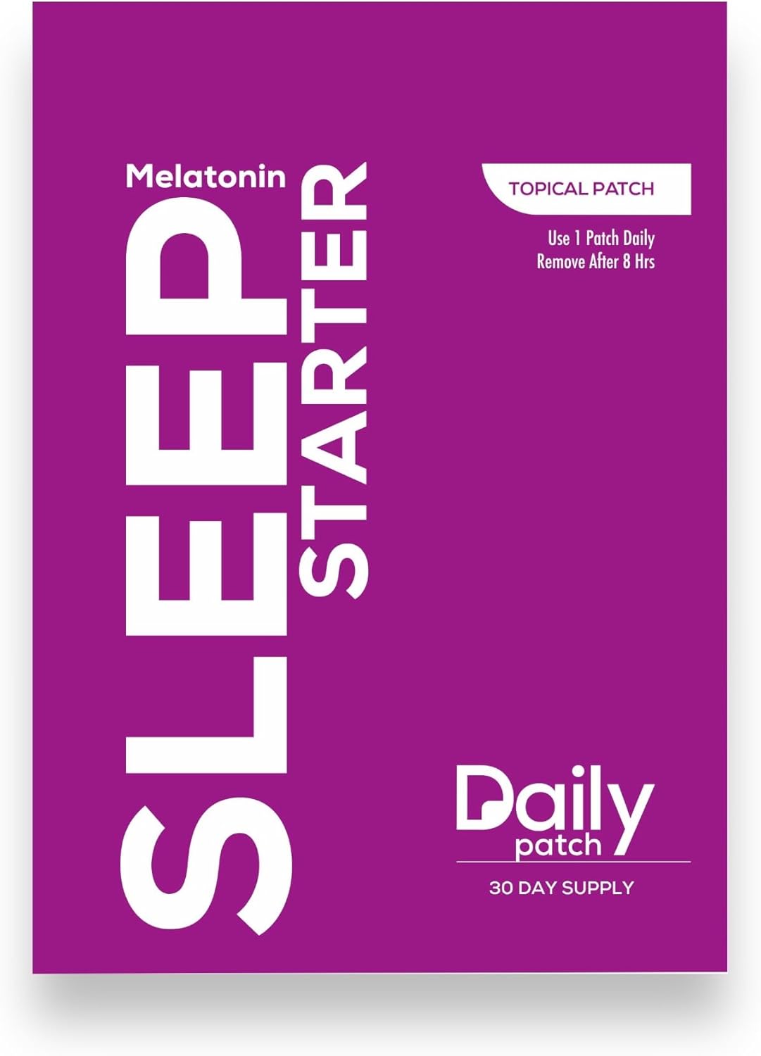 30-Day Supply of DAILY PATCH Sleep Starter - One Daily Dose