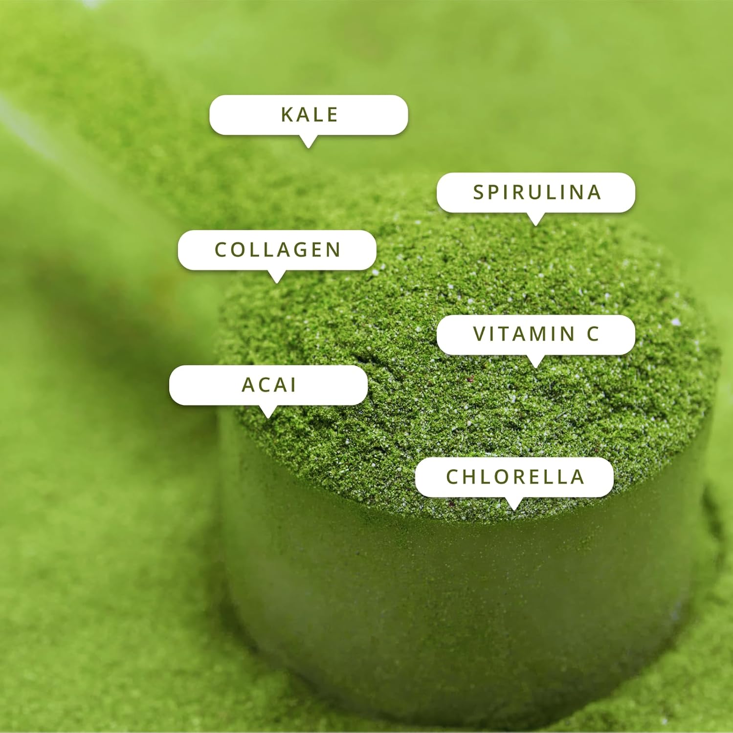 30-Day Supply of Sculpt Nation by V Shred Greens - Premium Superfood Blend with Collagen for Skin, Digestion, and Energy Boost