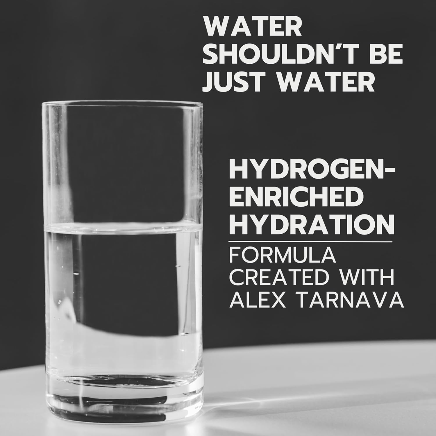 30 Hydro Hydrogen Tablets for Molecular Hydrogen Water with Magnesium - Creates 12 PPM Hydrogen Drinking Water