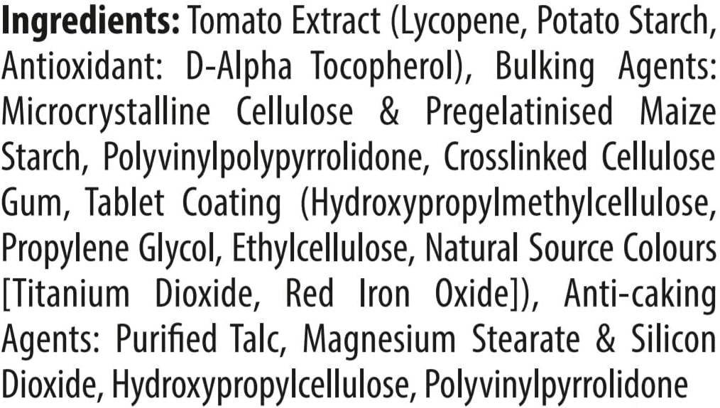 30-Pack Vitabiotics Ultra Ultra Lycopene Tablets for Heart Health and Antioxidant Support