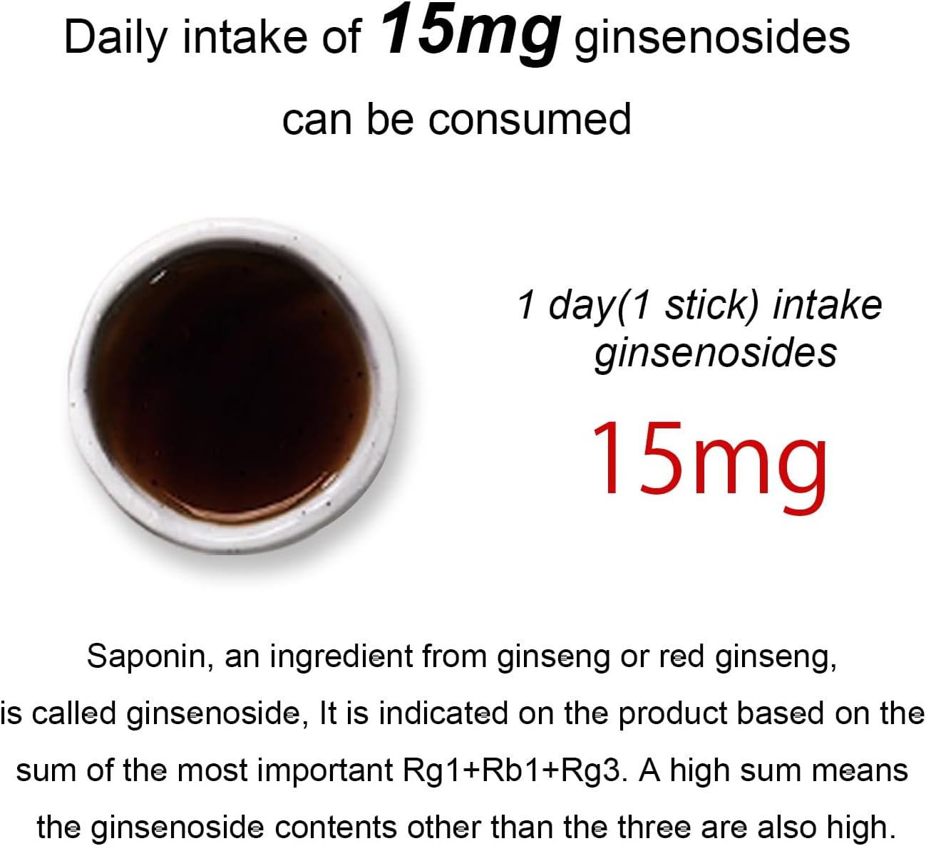 30 Pochon Korean Red Ginseng Extract Sticks, 30% Ginsenosides, 10ml Each, Natural Immune Booster
