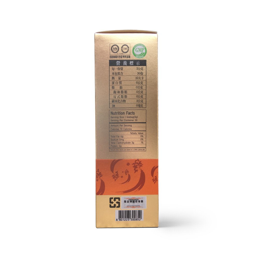 30 Sachets of TONGIL Il Hwa Ginseng Extract Tea - Premium Korean Ginseng Tea