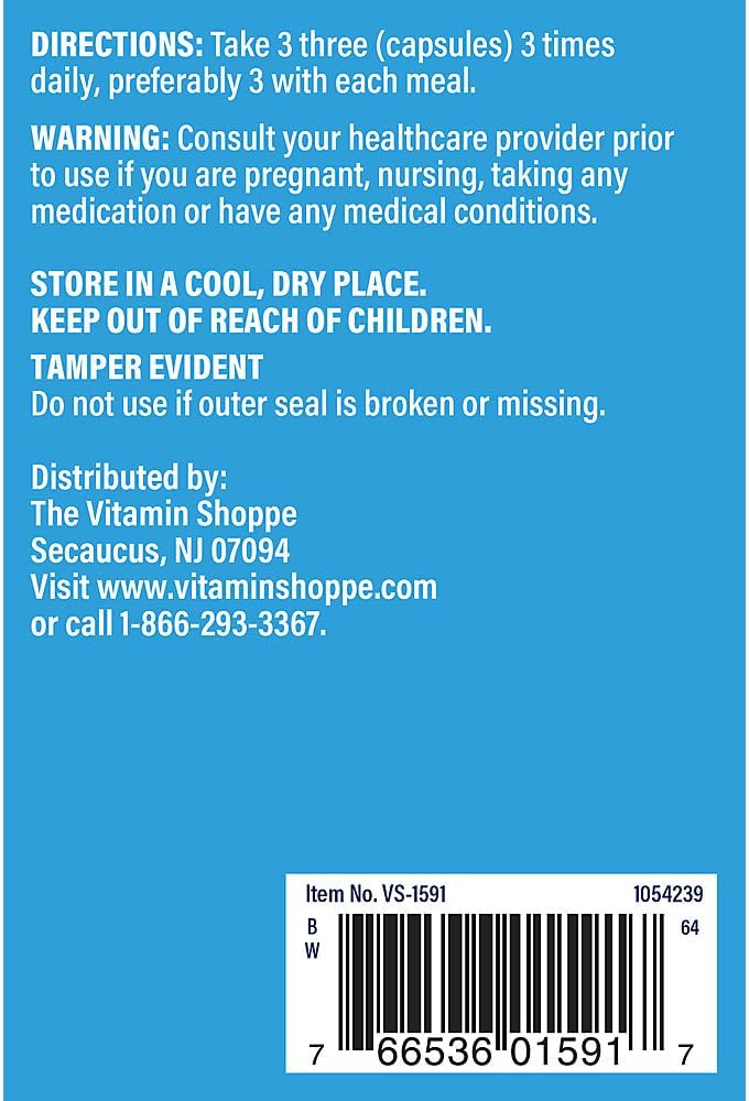 300 Capsules of Calcium Citrate & Magnesium Supplement from The Vitamin Shoppe