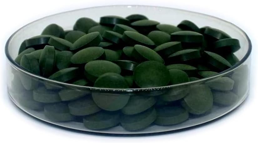 300 Count King DNARMSA Certified Organic Spirulina Tablets 500mg - Rich in Beta-Carotene & B-12 - Non-GMO Superfood Supplement