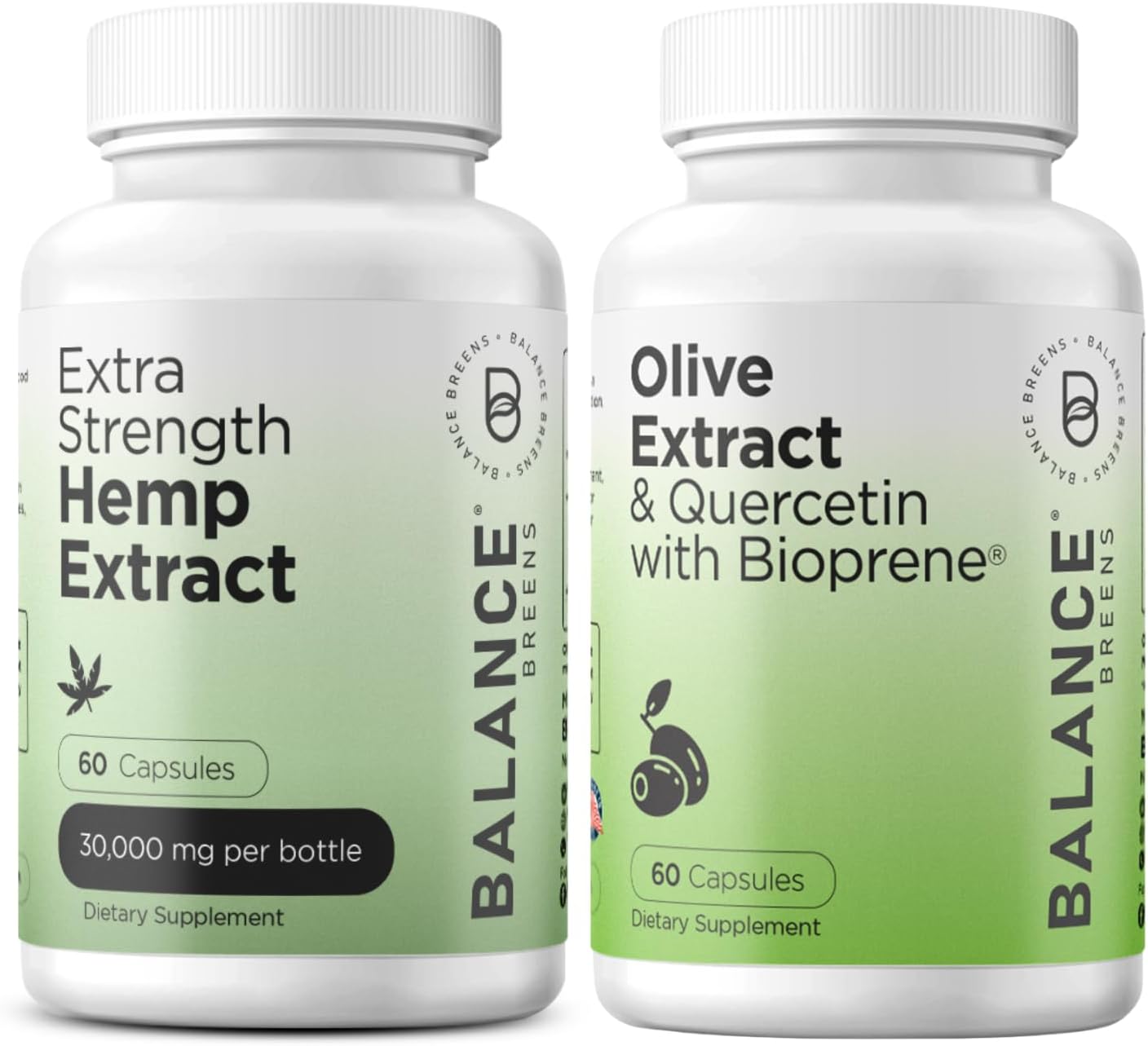 30,000 mgmetabolism boosterExtract Capsules + Immunity Boost Olive Leaf Extract & Quercetin 400mg - Supplement Combo