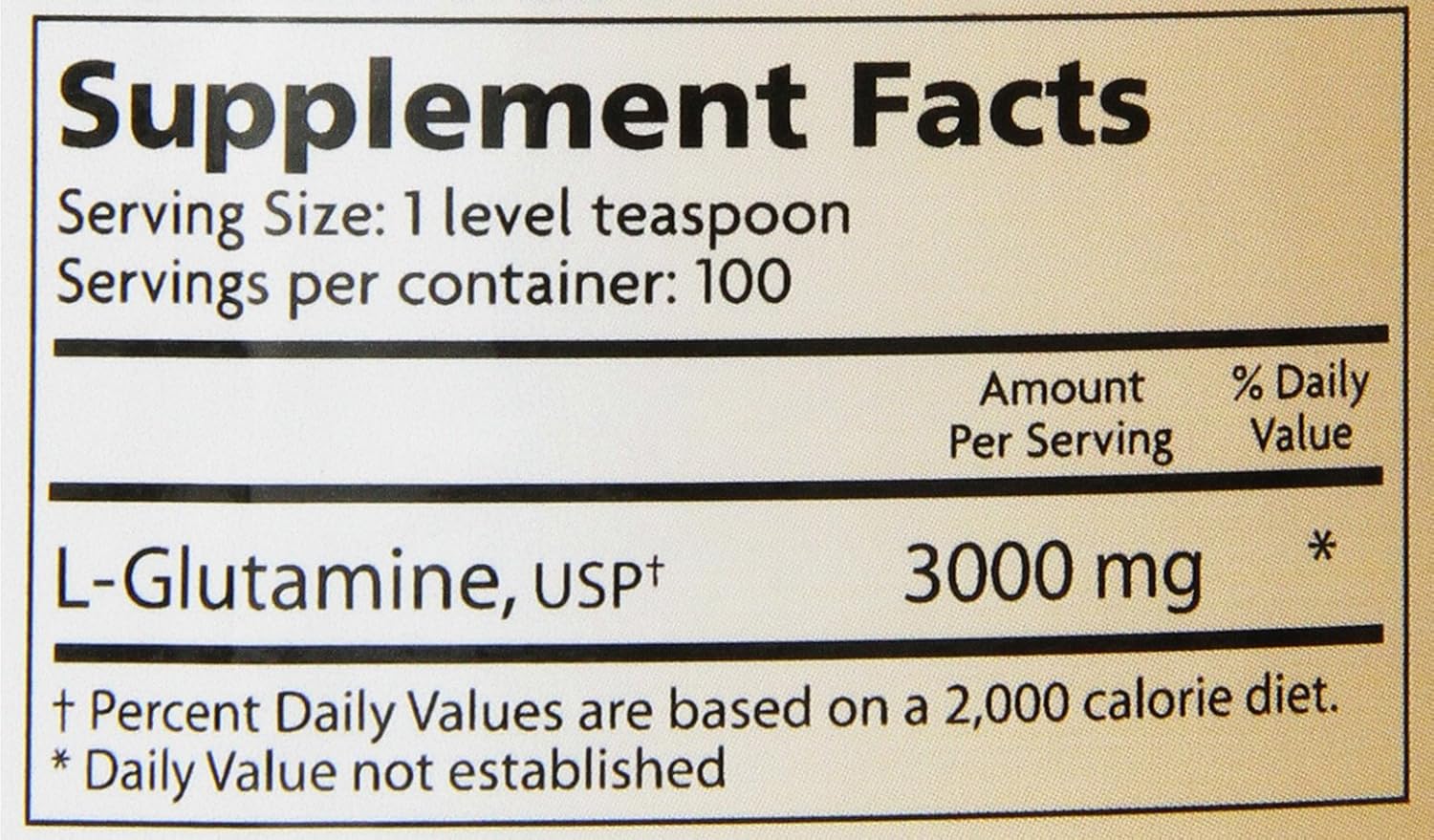 300g Lidtke Technologies L-Glutamine Powder for Muscle Recovery and Gut Health