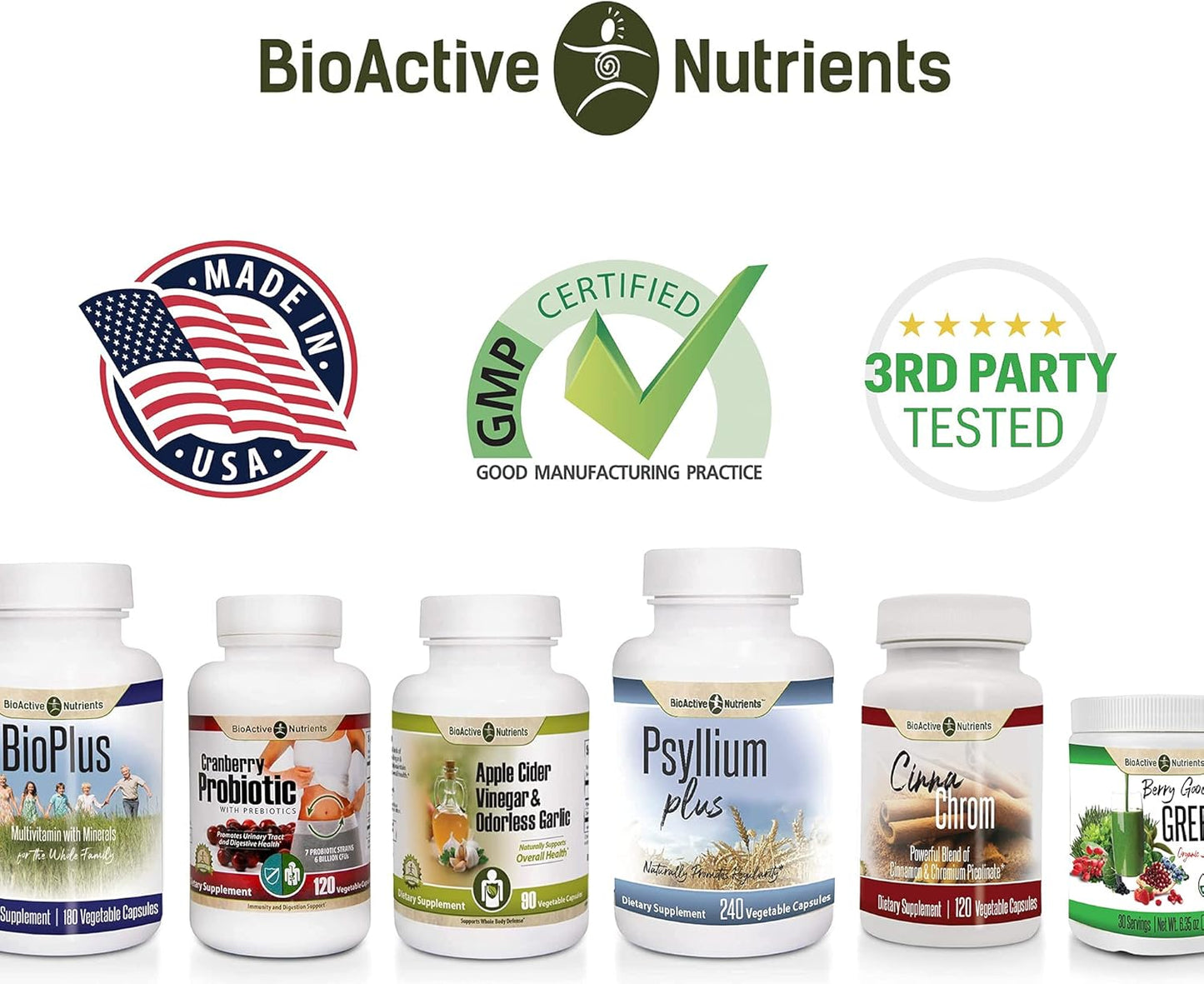 300mg BioActive Magnesium Citrate Capsules - Heart & Bone Health Support - Relaxation Aid - 120 Veg Caps - Gluten-Free