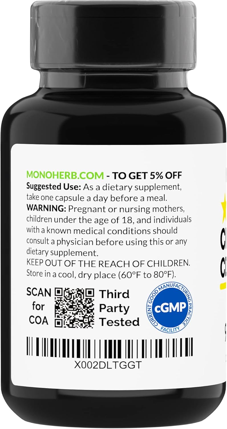 300mg Citicoline CDP Choline - 90 Vegetarian Capsules by MONOHERB