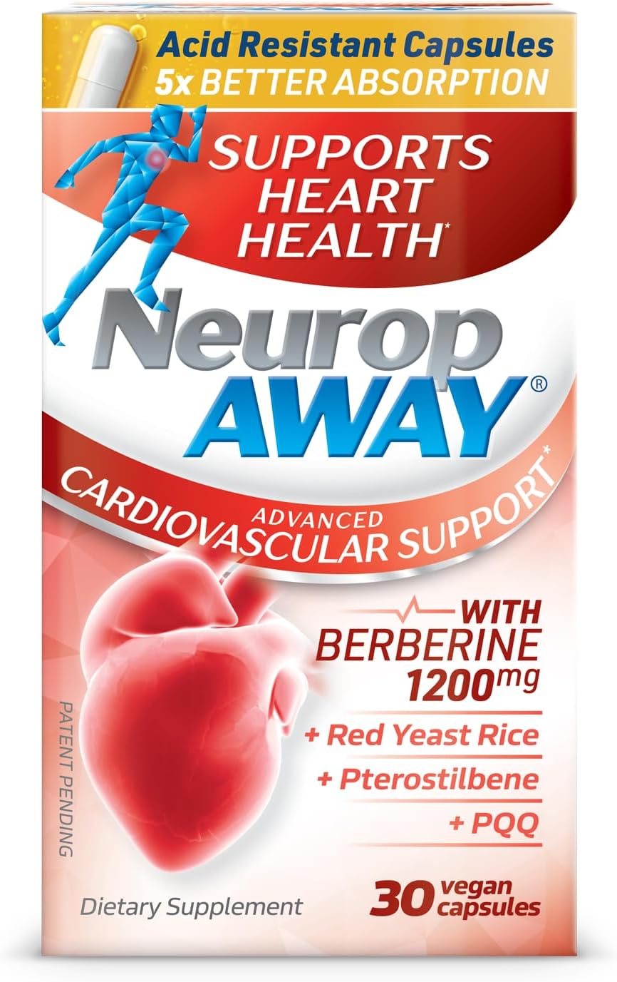 30ct NeuropAWAY Supplement for Cardiovascular Health and Support