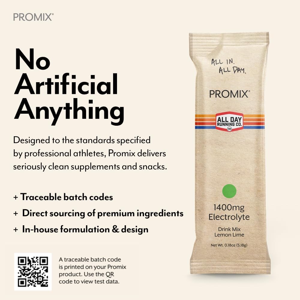 30ct ProMix Nutrition Promix Electrolyte Lemon Lime Stick Packs for Single Serving