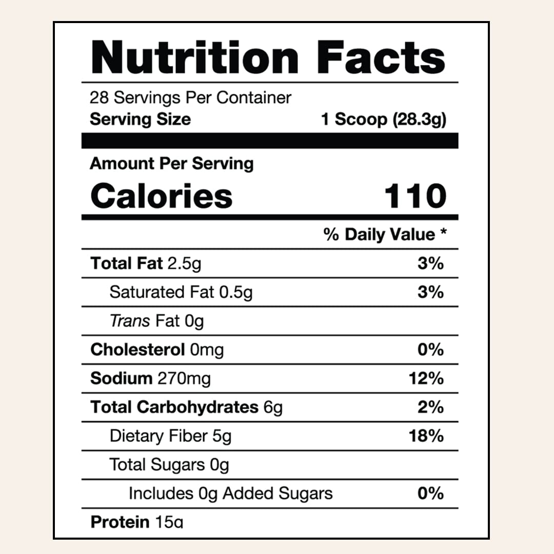 310 Nutrition Vegan Meal Replacement Shake - Fiber-Rich Superfood Blend with Natural Sweeteners - Low Carb, Keto, Paleo, Gluten-Free - Cookies N' Cream Flavor - 28 Servings