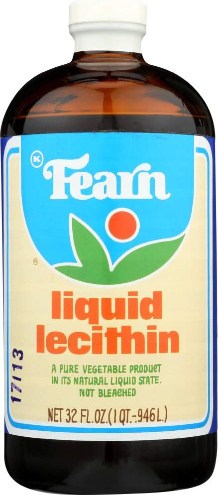 32 fl oz Fearn Liquid Lecithin - Natural Soy Supplement by Fearns Soya Food