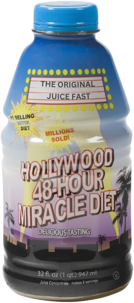 32 Fl. Oz. Miracle Fruit Juice Cleanse - 48-Hour Detox Diet for Slimming Formula & Rejuvenation