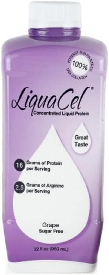 32 Ounce Grape LiquaCel Liquid Protein for Global Health Products