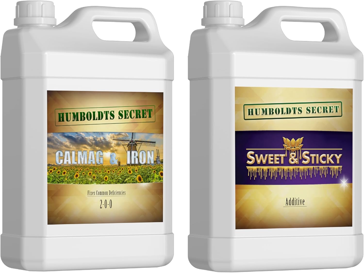32 oz Humboldts Secret CalMag & Iron Supplement with Sweet & Sticky Carbohydrate Energy - Promotes Growth in Vegetative and Flowering Stage