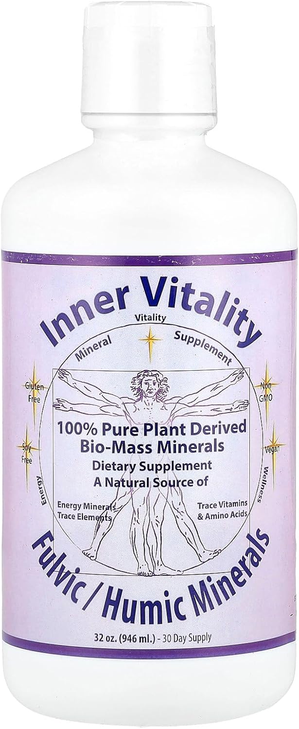 32 oz Morningstar Minerals Inner Vitality Fulvic Humic Mineral Supplement