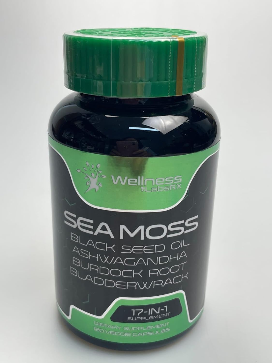3200mg Irish Sea Moss Capsules and Gummies - Organic Supplement for Immune Support and Overall Wellness