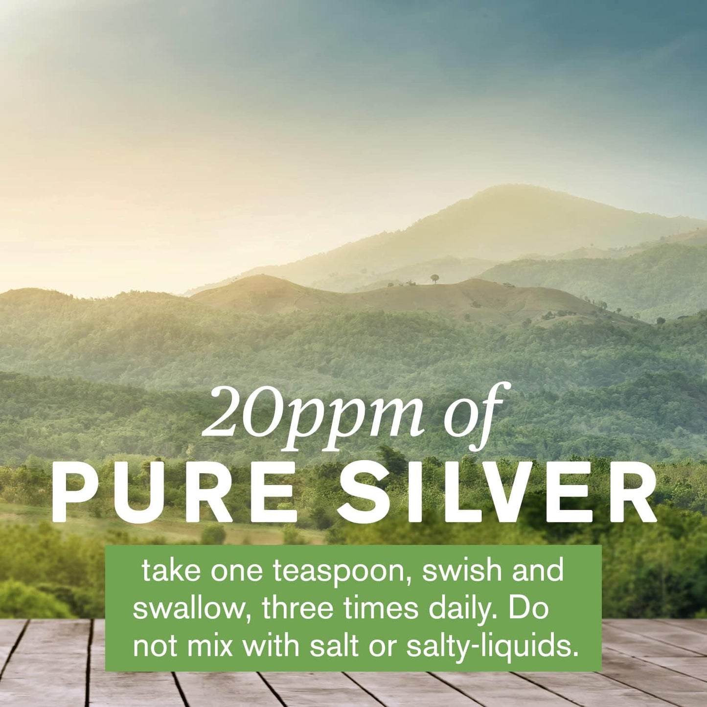 32oz Nature's Sunshine Silver Shield Liquid: Immune Support & Protection with Aqua Sol Technology