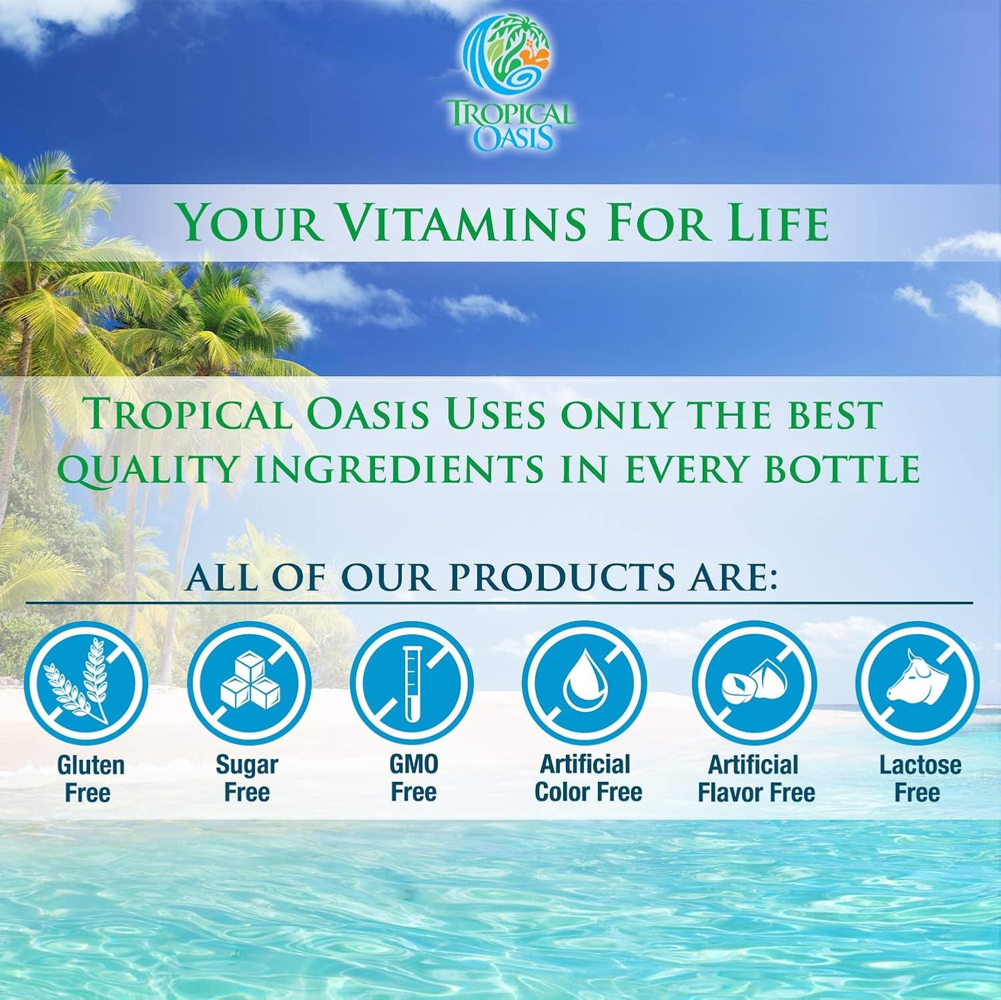 32oz Tropical Oasis Liquid Turmeric Curcumin with Bioperine - High Absorption Rate - 1650mg Turmeric Supplement