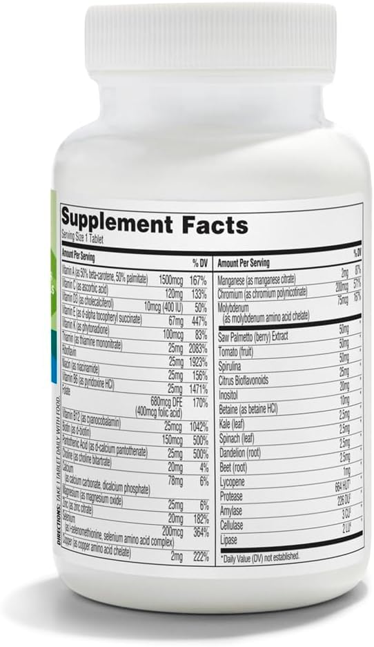 365 By Whole Foods Market Men's One Daily Multivitamin Tablets - 90 Count Bottle