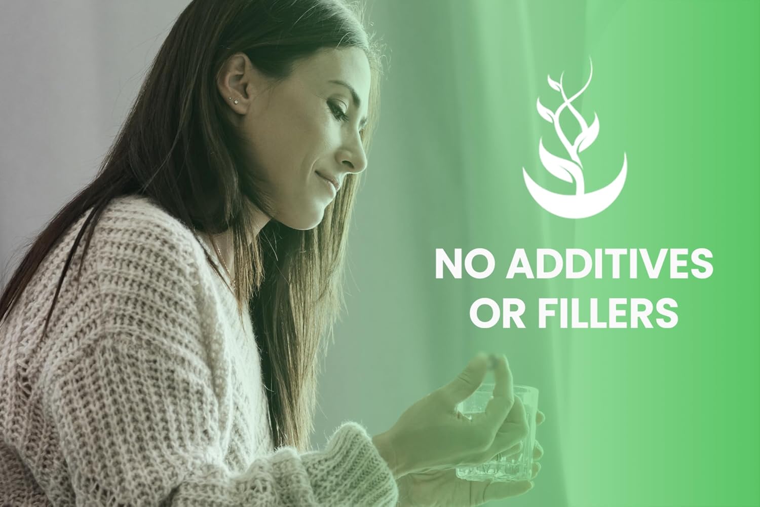 365 Capsules of Pure Chlorella with Original Ingredients, Lab Verified & Free of Magnesium and Rice Fillers