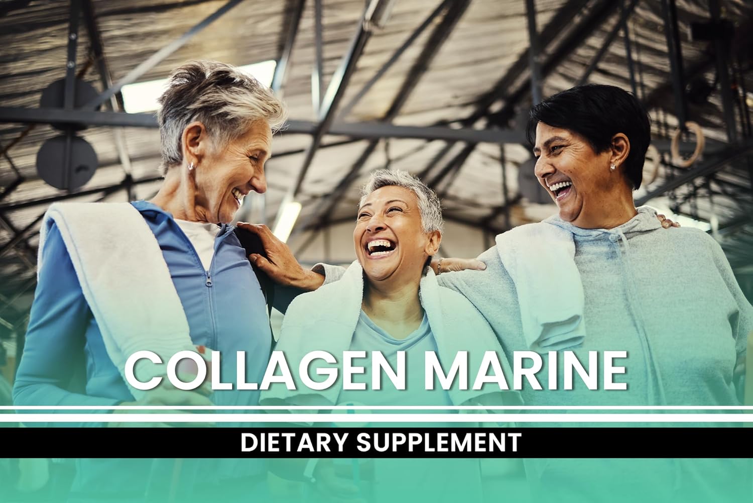 365 Capsules of Pure Marine Collagen with Original Ingredients, No Magnesium or Rice Fillers - Lab Verified