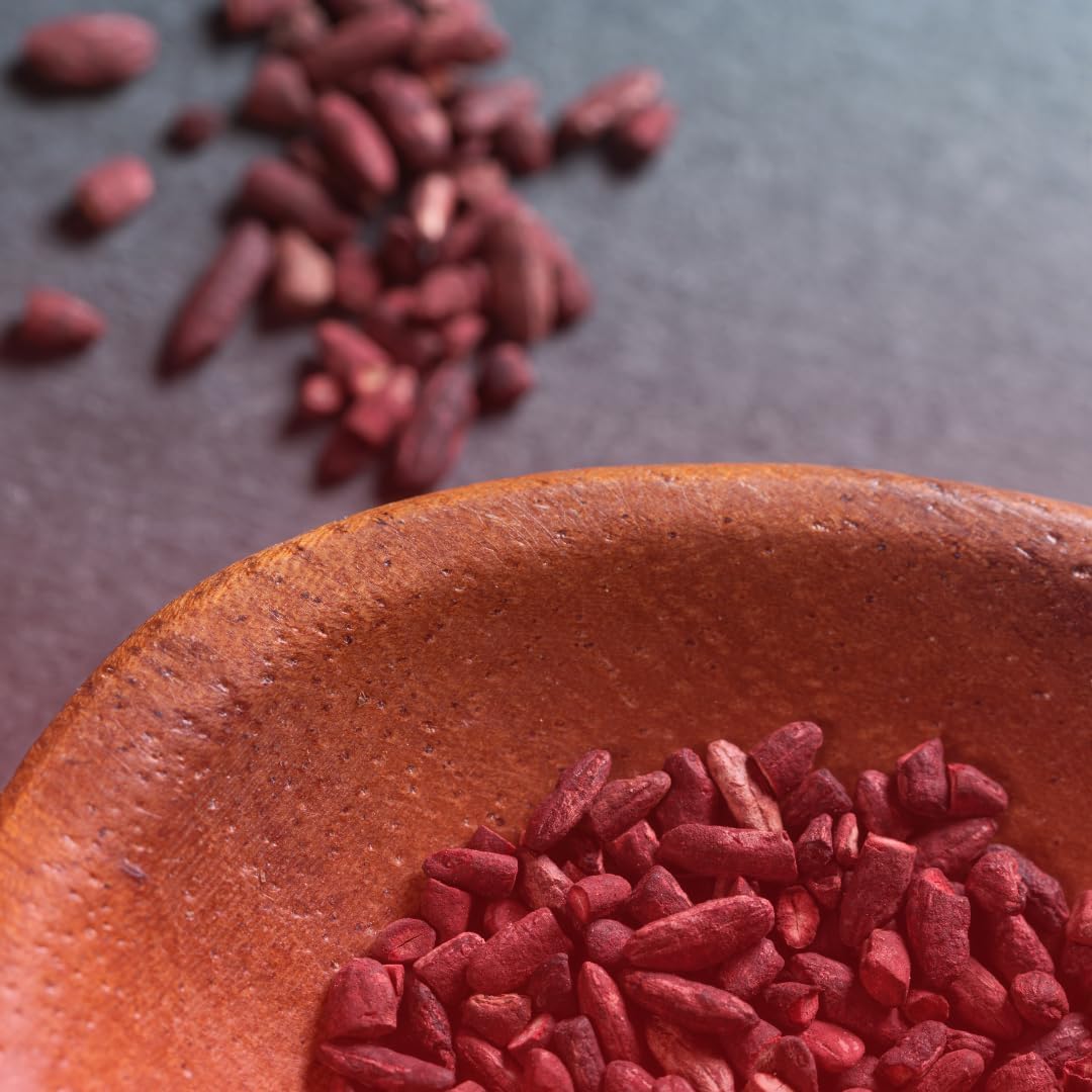 365 Capsules of Pure Red Yeast Rice with No Magnesium or Rice Fillers - Lab Verified and Always Pure