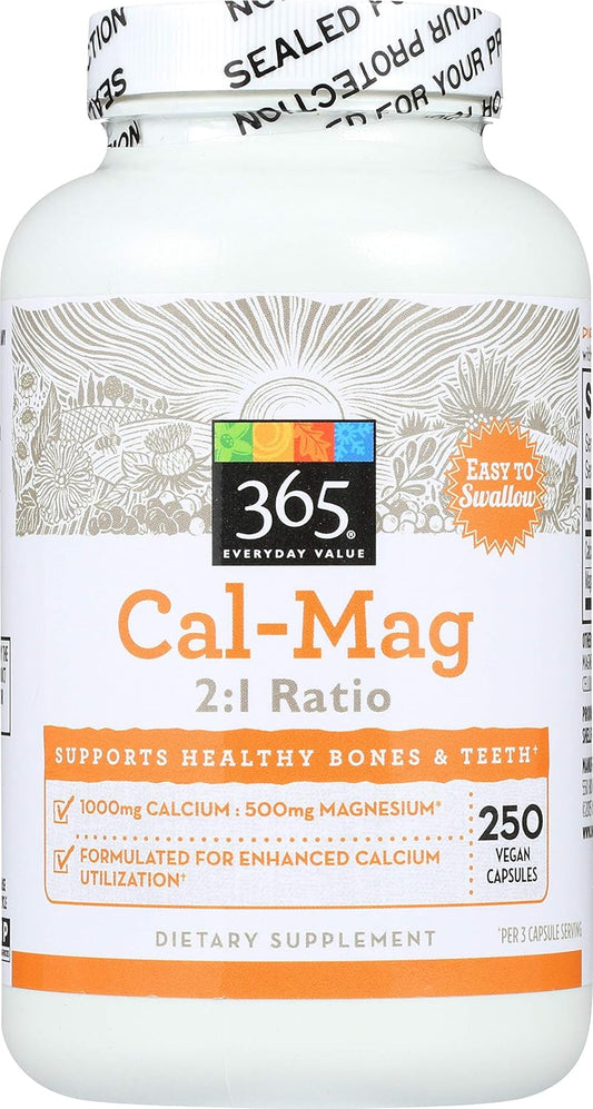 365 Everyday Value Cal-Mag 2:1 Ratio 250 ct by Whole Foods Market