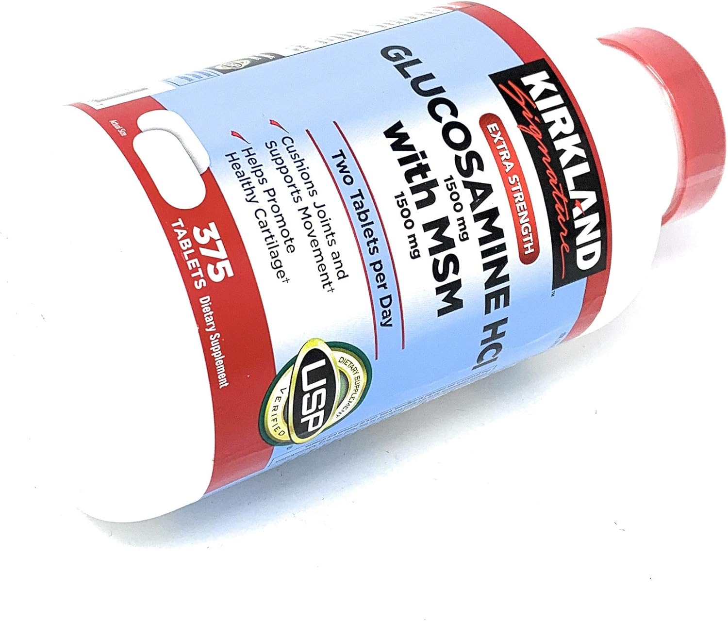 375 Tablets of Kirkland Signature Glucosamine with MSM Formula