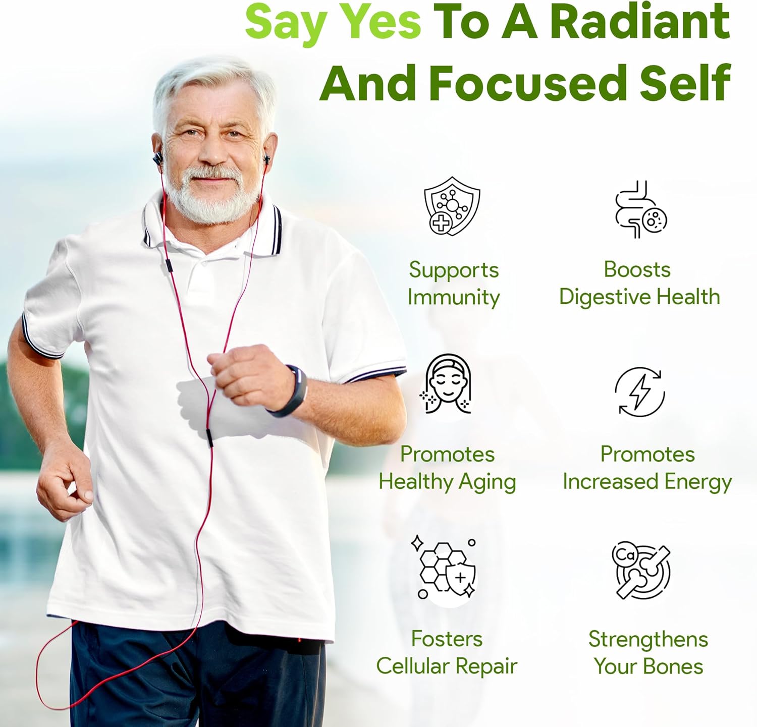 38 Fruits & Vegetables Super Food Powder with BioPerine for Energy Boost - Made in USA - Men & Women's Health Supplement