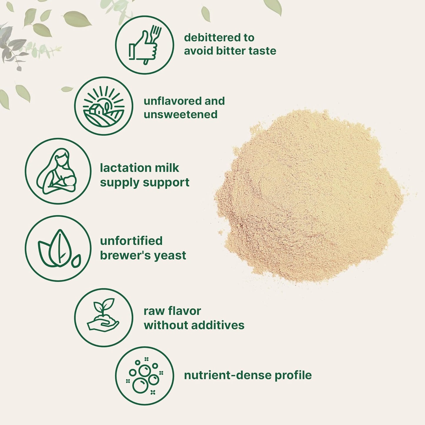 3lbs Micro Ingredients Brewers Yeast Powder for Breastfeeding Support - Non-GMO, Rich in Vitamin B Complex & Protein - 90 Servings, Ideal for Lactation Cookies & Tea - BoostGo Australia
