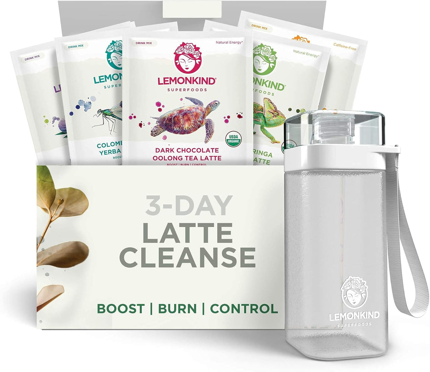 4-Day DeBLOAT & Restart Detox Bundle with Adaptogenic Stress Relief - 23 Servings